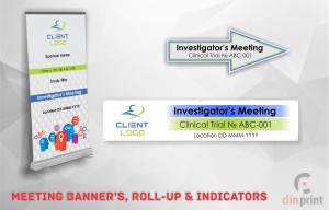 Meeting Banner's, Roll-Up and Indicators