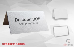 Speaker Cards