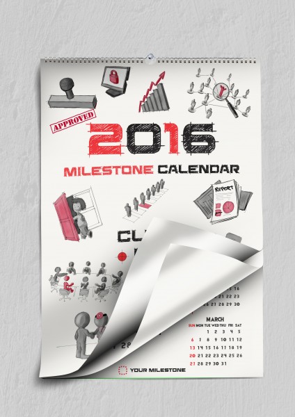 calendar mock-up